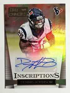 Panini Hot Rookies Inscriptions 2014 #IDJ Dennis Johnson - Imagen 1 de 2