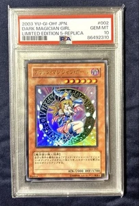Yu-Gi-Oh! PSA 10 Ultra Black Magician Girl LE5-002 Rare Mint Condition - Picture 1 of 2
