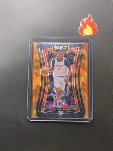 2024-25 Panini Select - Mezzanine Bub Carrington #386 Orange Cracked Prizm /275 - Bild 1 von 3