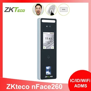 ZKTeco nFace260 Facial Recognition Fingerprint Time Attendance Control System - Picture 1 of 14