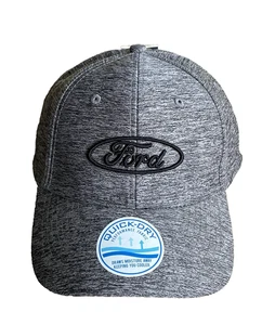 ✅ Gorra de béisbol Ford secado rápido rendimiento tela gris Snapback talla única nueva con etiquetas ~ ~ - Imagen 1 de 13