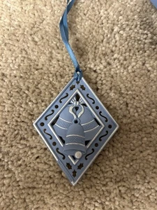 Wedgewood Blue Jasper Christmas Candle Ornament Boxed - Picture 1 of 5