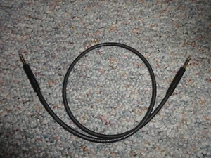 Bittree BPC2400-110 TT Patchcord Nickel 24 Inch  Black **New** - Picture 1 of 3
