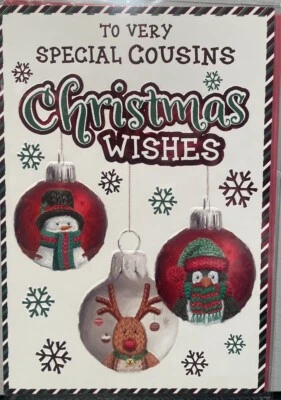 cousins christmas card / Christmas Cards For cousins