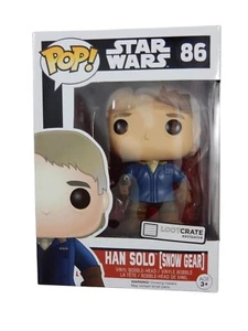 Funko Pop! Figura de vinilo Star Wars Han Solo Snow Gear #86 caja de botín exclusiva - Imagen 1 de 7