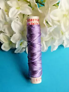 88BBIS Superb Coil Drawstring Silk Gutermann Domo Violet Parma N° 391 - Picture 1 of 2