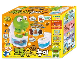 Juguete de entrenamiento para ir al baño Pororo Crong juguete coleccionable para niños, colores mezclados - Imagen 1 de 8
