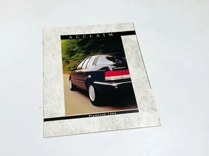 Folleto Plymouth Acclaim 1993 - Imagen 1 de 1