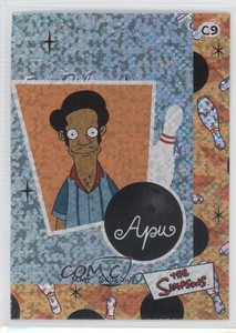 2000 Artbox The Simpsons Collectible Stickers Prisms Apu #C9 0ad
