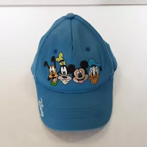 WALT DISNEY WORLD CHARACTERS OFFICAL 2008 3D Blue HAT Adjustable band official - Picture 1 of 3