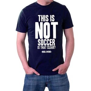 Das ist kein Fußball, ist das klar? T-Shirt Rugby walisischer Schiedsrichter Wales - Bild 1 von 9
