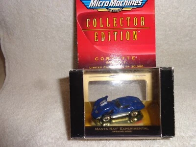 **Micro Machines Manta Ray Concept 实验汽车 1: 87 比例压铸汽车 全新带盒 — 第 1/3 张图片