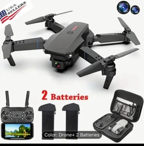 Remote Controlled Drone Aerial Photography HD Quadcopter E88 PRO Small aircraft - Picture 1 of 5