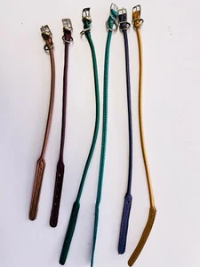 Feinleder Hunde Halsband rundgenäht Kleinhunde Design Chic Art.501 - Bild 1 von 2