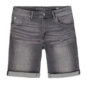 Garcia Herren Jeans Shorts Russo Regular Fit grau 615 3959 medium used - Picture 1 of 5