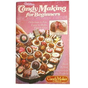 Wilton Candy Making for Beginners Booklet 1983 Holiday Gift Ideas Recipes VTG - Imagen 1 de 5