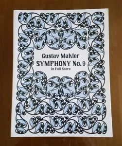 Mahler ~ Symphony No. 9 In Full Score 1992 Dover Publications SC Trade Paperback - Picture 1 of 12