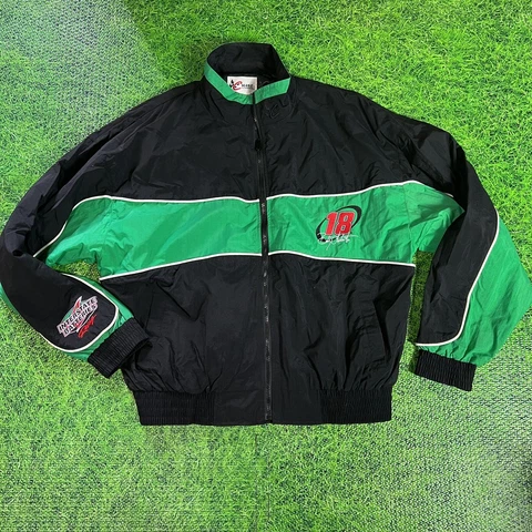 VTG Chase Authentic Bobby Labonte Interstate Batteries Racing Windbreaker sz XL Cover