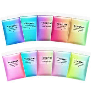 10 Colors Chameleon Mica Powder Epoxy Resin Color Pigment Powder Color Shift ... - Picture 1 of 1