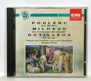 PRETRE - POULENC les biches MILHAUD la creation du monde EMI CD no ifpi NM - Picture 1 of 2