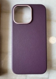 OtterBox Symmetry für MagSafe für Apple iPhone 15 Pro Max - Lila Kaktus Leder - Bild 1 von 5