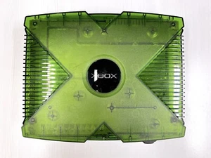 Original Microsoft Xbox Console Clear Green Asia version Rare - Untested - Picture 1 of 12