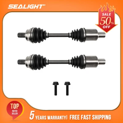 2 передних вала оси CV водителя и пассажира для Mercedes-Benz C300 08-14 C350 E400 - Изображение 1 из 4