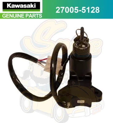 MONTAJE INTERRUPTOR DE ENCENDIDO ORIGINAL KAWASAKI 2003-2004 ZX-6R RR ZX 6R ZX 6RR Foto 1 de 4