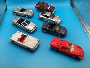 7 Maisto & Welly 1:42 - 1:32  Scale Diecast Cars Porsche Ferrari Corvette - Picture 1 of 9