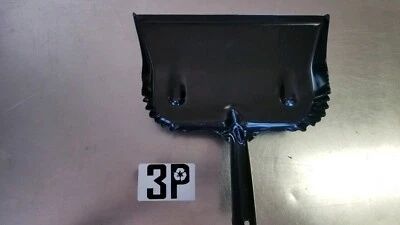 Fulton Dustpan Steel 7-1/2 " X 12-3/4 " Black 182B - Image 1 of 3