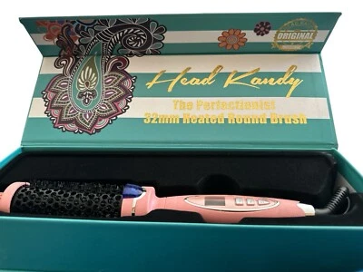 Head Kandy The Perfectionist Infrared Thermal Round Brush 32mm Blush Pink BNIB - Image 1 of 4