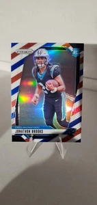 Jonathan Brooks Prizm Red White Blue Rookie Parallel- Panthers Rookie Rb π₯π₯ - Picture 1 of 2