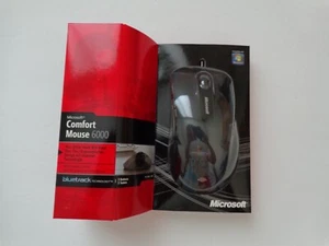 Microsoft Comfort Mouse 6000 (S7J-00003) Factory Sealed Retail Box For PC & Mac - Picture 1 of 6