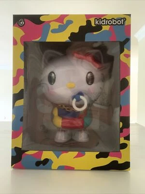 Kidrobot 8inch Quiccs 80s Retro Hello Kitty Figure - Image 1 of 4