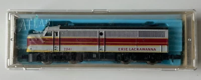 (N- Scale) Atlas FA-1 Diesel Locomotive 4101 Erie Lackawanna, F#7341 - NIB - Image 1 of 4
