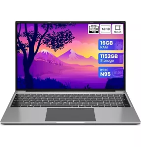 Ordenador portátil jumper, 16GB RAM 1152GB de almacenamiento, Ordenador portátil con Celeron N5095. B3 - Imagen 1 de 9