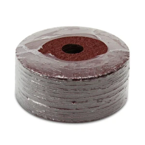 25 Pack 5" Black Hawk 24 Grit A/O Resin Fiber Disc Grinding & Sanding Discs - Picture 1 of 5