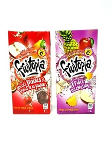 10 X Fruitopia Juices 5 X Fruit Intergration & 5 X Strawberry Passion 1L Each - Picture 1 of 1