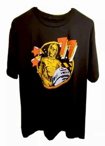 Star Wars C3-PO / R2-D2 '77 T-Shirt Herren Gr. XL Rundhals schwarz - Bild 1 von 6