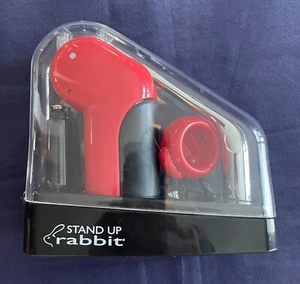 STAND UP * RABBIT * CORKSCREW WINE BOTTLE OPENER * RED METROKANE - Picture 1 of 8