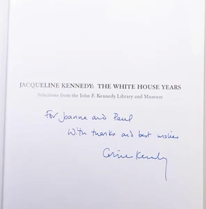 "Jacqueline Kennedy: The White House Years" Inscr. to Paul Newmann + J. Woodward - Picture 1 of 5