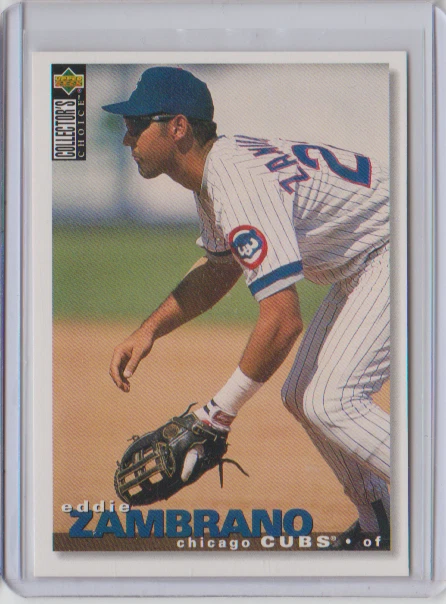 1995 Upper Deck Collector's Choice #207 Eddie Zambrano Chicago Cubs - Image 1 of 1
