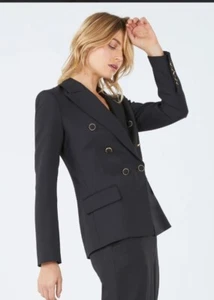 Blazer BCBG Maxazria Black Gold Austin Blazer Women's Small NEW - Picture 1 of 6