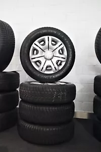 4x OPEL DAEWOO Stahlfelgen Räder Radsatz Winterreifen 185/65R14 6-8mm KBA43815 - Bild 1 von 11
