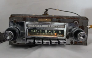 1963 PONTIAC SUPER DELUXE DELCO AM RADIO AND RADIO BRACKET 983873 - Picture 1 of 15