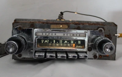 Pontiac Super Deluxe 1963 Delco radio am y soporte de radio 983873 Foto 1 de 4