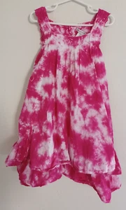 Maggie & Zoe Dress Pink Tie Dye Girls Size 6 - Picture 1 of 13