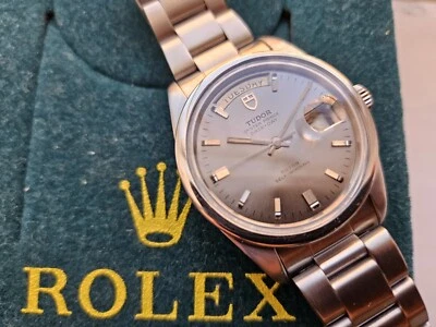 Jumbo Tudor Prince 38 mm Fecha + Día 7017/0 por **Rolex** (¡Reparado!) SN:682,xxx Foto 1 de 4