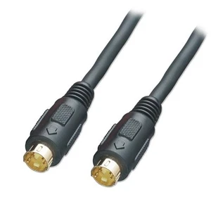 10m SVHS S-Video Cable SVIDEO 4-pin Gold Plated PC TV Lead Camcorder New - Picture 1 of 1