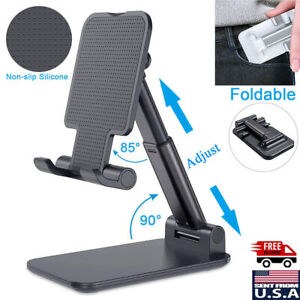 Adjustable Cell Phone Tablet Desktop Stand Desk Holder Mount Cradle For iphone